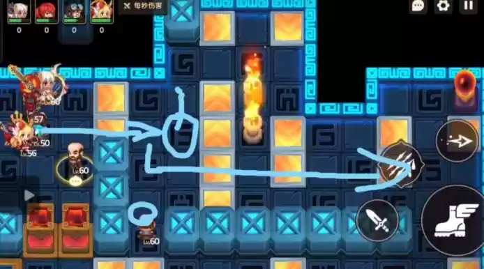 坎公骑冠剑迷宫48关通关方法详解