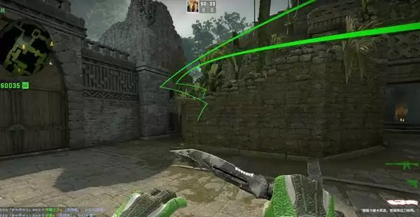 csgo远古遗迹指定位置涂鸦怎么做?远古遗迹在T边上方应用涂鸦任务攻略图片1