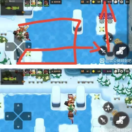 坎公骑冠剑8-1超详细三星图文通关攻略