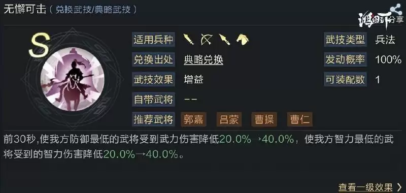 鸿图之下S4赛季典略武技效果一览