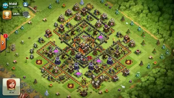 部落冲突10本最强布阵