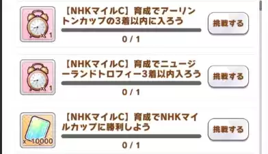 赛马娘nhk限定任务翻译及完成攻略一览