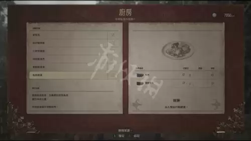 生化危机8公爵厨房有哪些菜 公爵特制菜品一览 生化危机8公爵厨房有哪些菜 公爵特制菜品一览