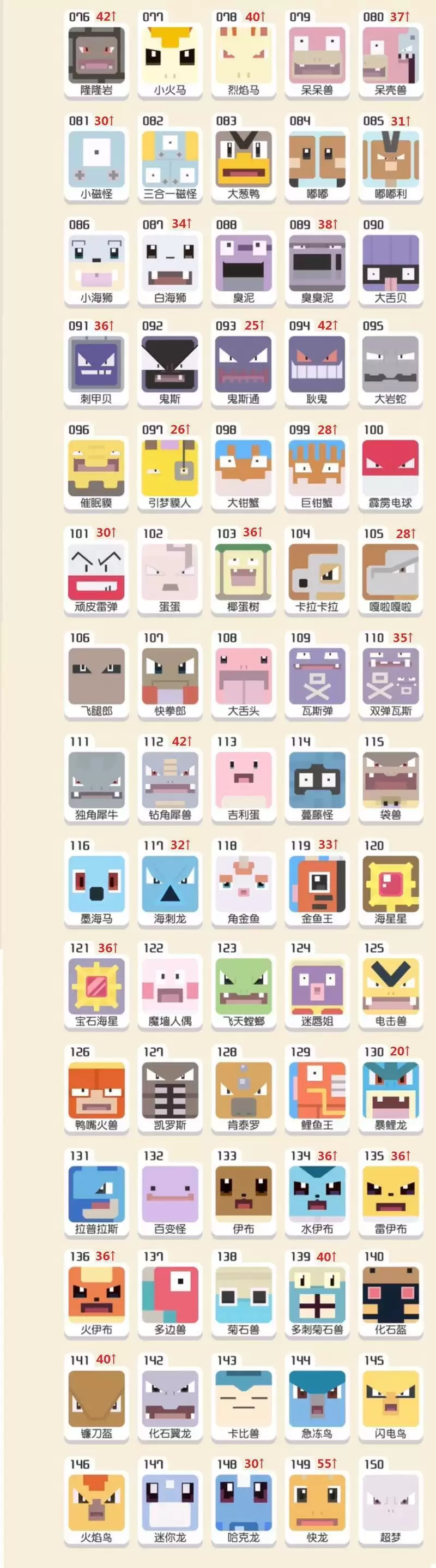 宝可梦大探险精灵进化路线图大全分享