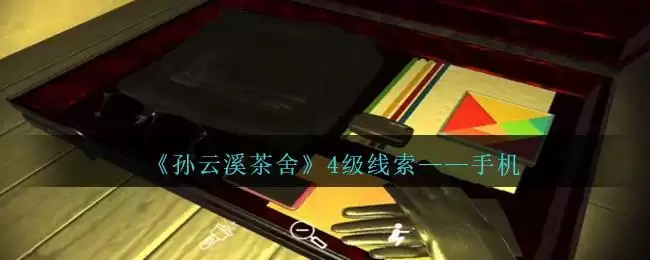 《孙美琪疑案：云溪茶舍》四级线索——手机