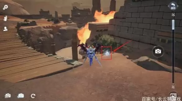 全民奇迹2埋骨沙漠拍照位置分享