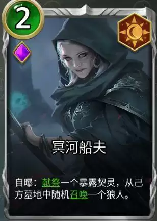 《狼人对决》黑袍会卡组攻略