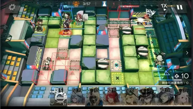 明日方舟光谱行动25物理队过关攻略