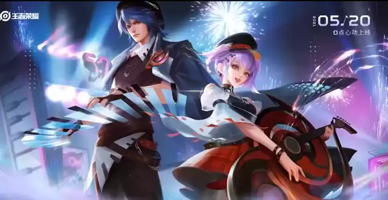 《王者荣耀》周瑜小乔音你心动背景故事介绍