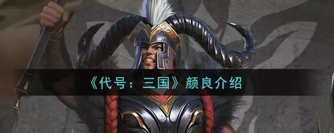 《代号:三国》颜良介绍