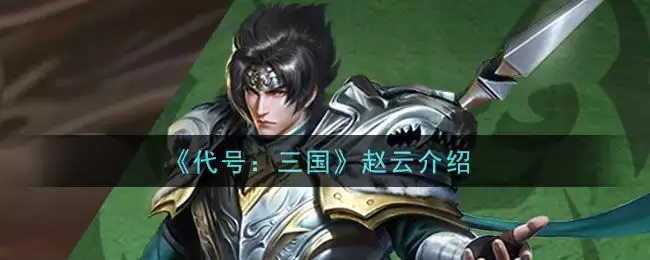 《代号：三国》赵云介绍