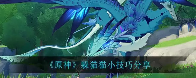 《原神》躲猫猫小技巧分享