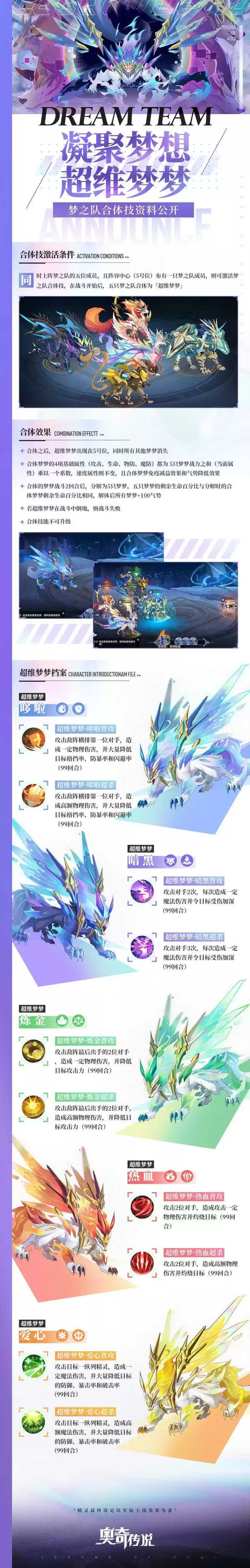 奥奇传说手游梦之队合体超维梦梦玩法详解