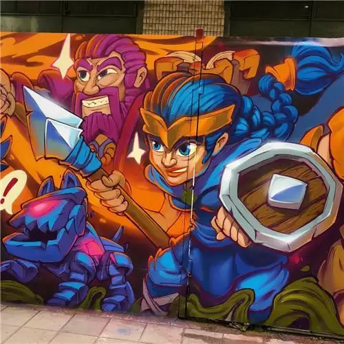 部落冲突|涂鸦艺术、福利大曝光-英雄配战宠,冲!