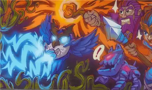 部落冲突|涂鸦艺术、福利大曝光-英雄配战宠,冲!