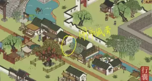 江南百景图闹市孤萤位置详解