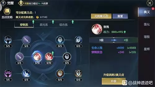 战神遗迹幻刺最强加点攻略介绍