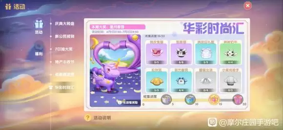摩尔庄园手游限时集服装活动拿齐需要多少钱
