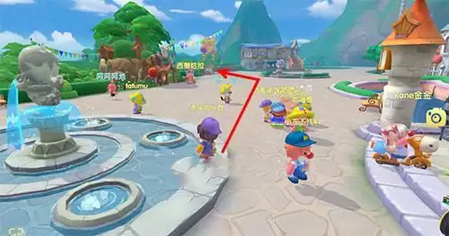 摩尔庄园手游毛毛在什么地方