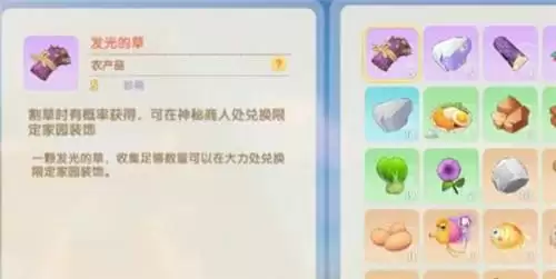 摩尔庄园手游发光的草在哪