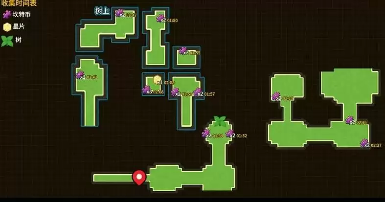 坎公骑冠剑佳岚全收集攻略大全 久远的传说佳岚黄碎片全道具三星通关流程图片2