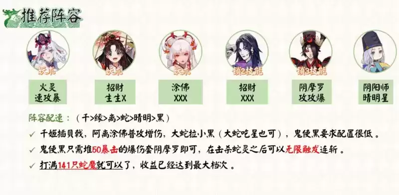 阴阳师重午斩秽阵容搭配推荐