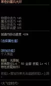 DNF席卷的风暴光环属性、外观及获得方法介绍