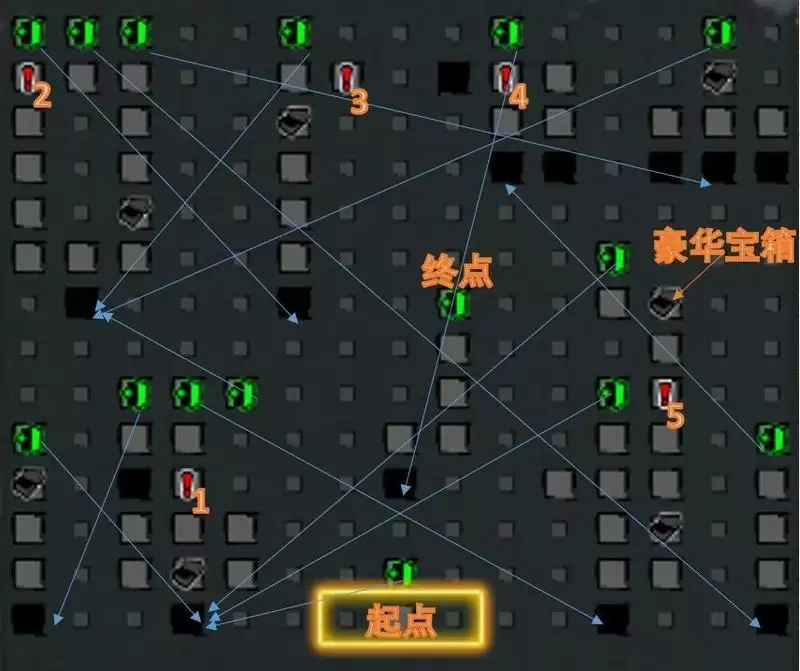 我的侠客迷雾域迷宫路线攻略分享