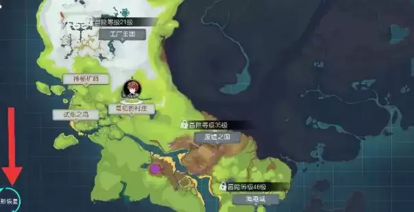 神角技巧怎么恢复地图