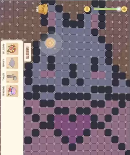 摩尔庄园手游小镇像素画怎么画2