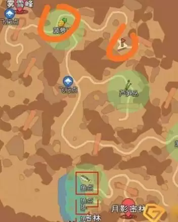 小森生活鲢鱼最多位置介绍