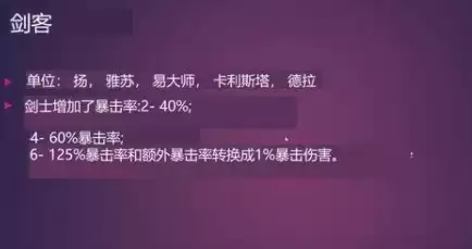 云顶之弈s6羁绊全览图分享