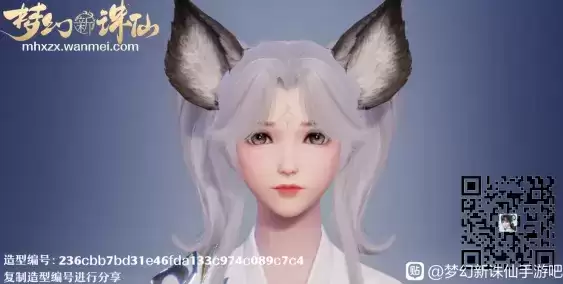 梦幻新诛仙好看的女性捏脸代码分享