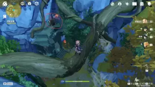 原神玲珑霄灯图之一位置攻略：玲珑霄灯图琉璃百合任务流程[多图]图片7