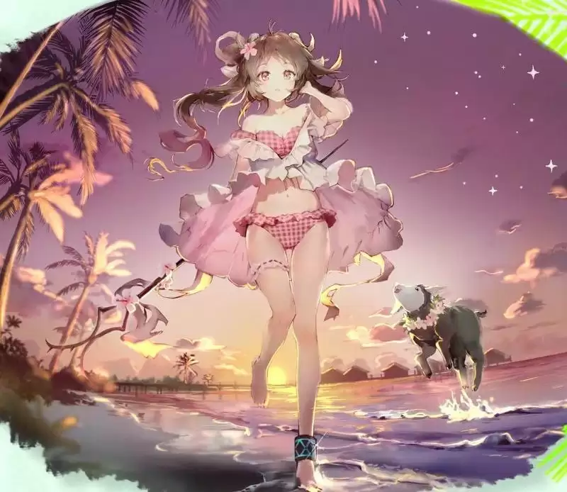 明日方舟小羊泳装皮肤调色方案一览