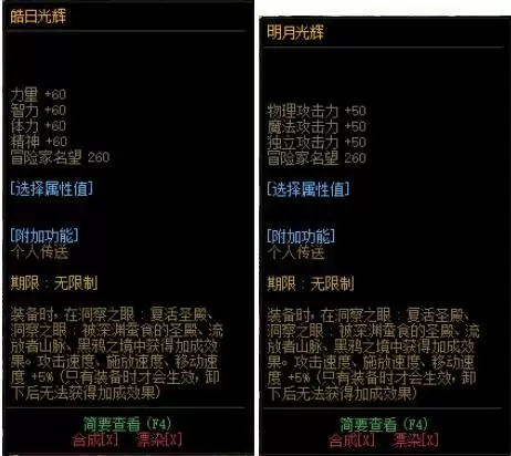 dnf五一套光环属性2021