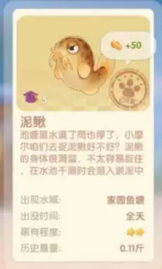 摩尔庄园手游泥鳅在哪钓