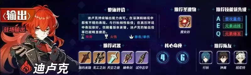 《原神》1.6主C哪个厉害