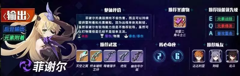 《原神》1.6主C哪个厉害