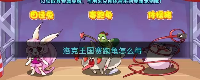 洛克王国赛跑龟怎么得