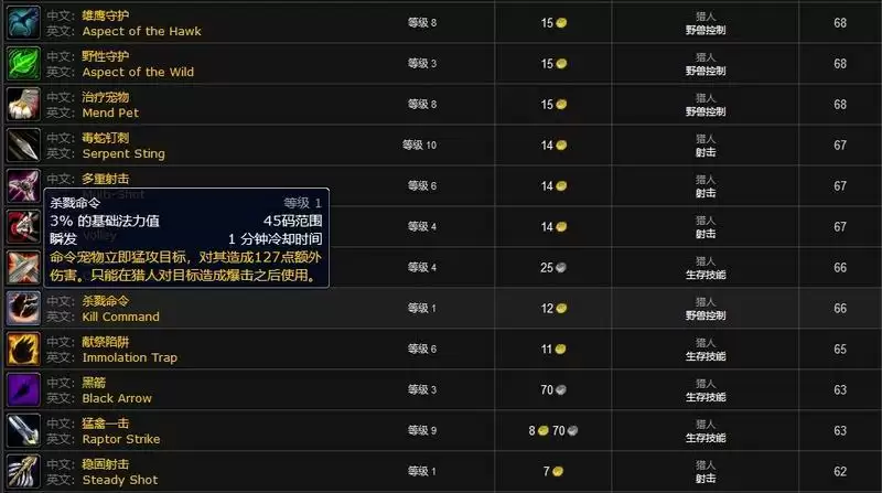 杀戮命令几级获得