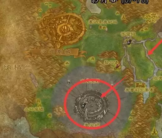 魔兽世界法力陵墓怎么去