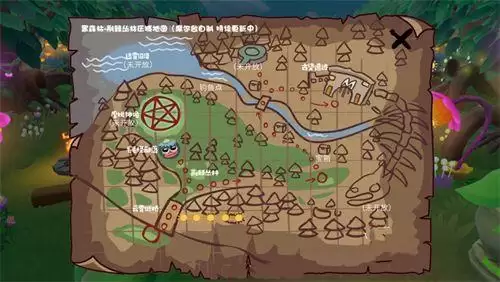 摩尔庄园黑森林隐藏地图在哪进?黑森林隐藏地图卡bug进入教程图片3