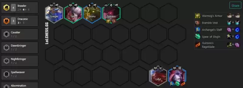 《云顶之弈》S5.5赛季龙族运营攻略