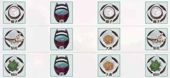 《江湖悠悠》五级酒谱配方介绍