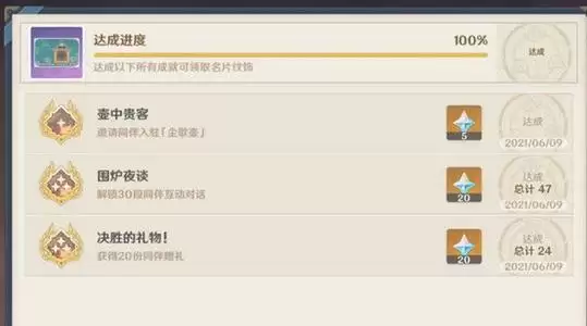 《原神》2.0版本隐藏成就达成攻略汇总
