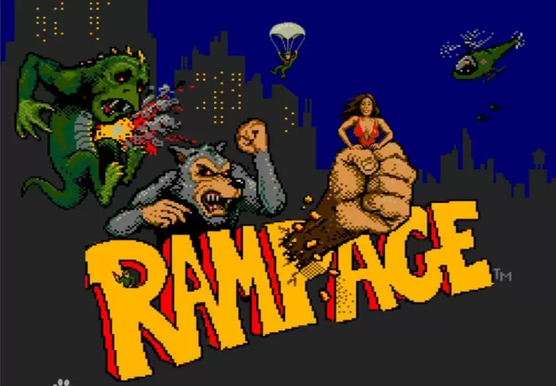 街机城市大金刚Rampage