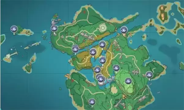 《原神》稻妻雷灵位置一览稻妻