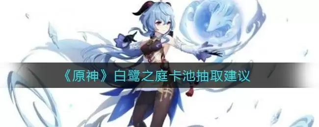 《原神》白鹭之庭卡池抽取建议