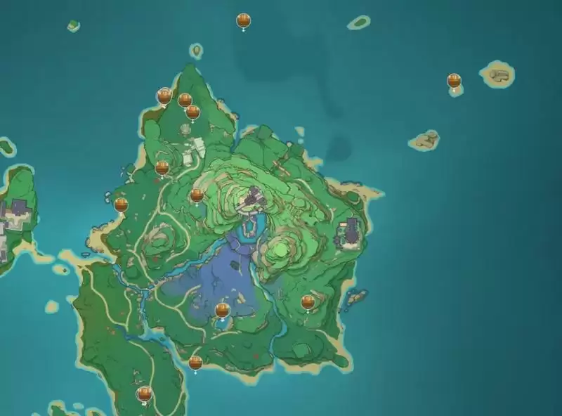 原神稻妻地图宝箱位置大全 稻妻194个宝箱分布位置图文一览图片10